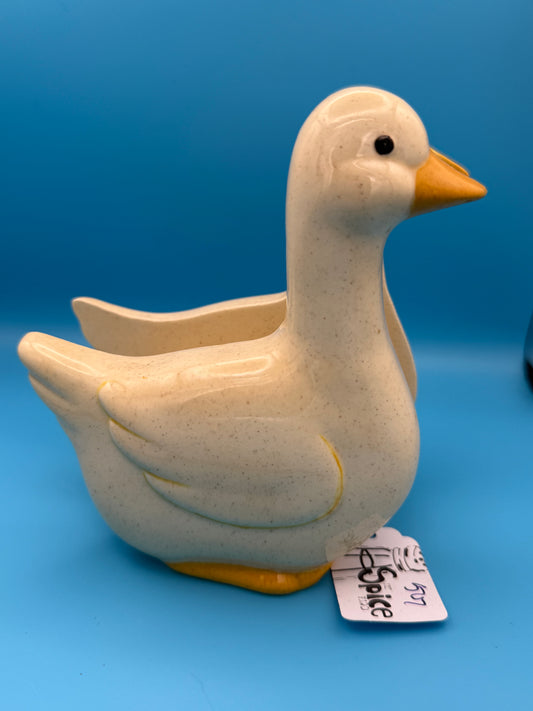 Vintage goose napkin holder