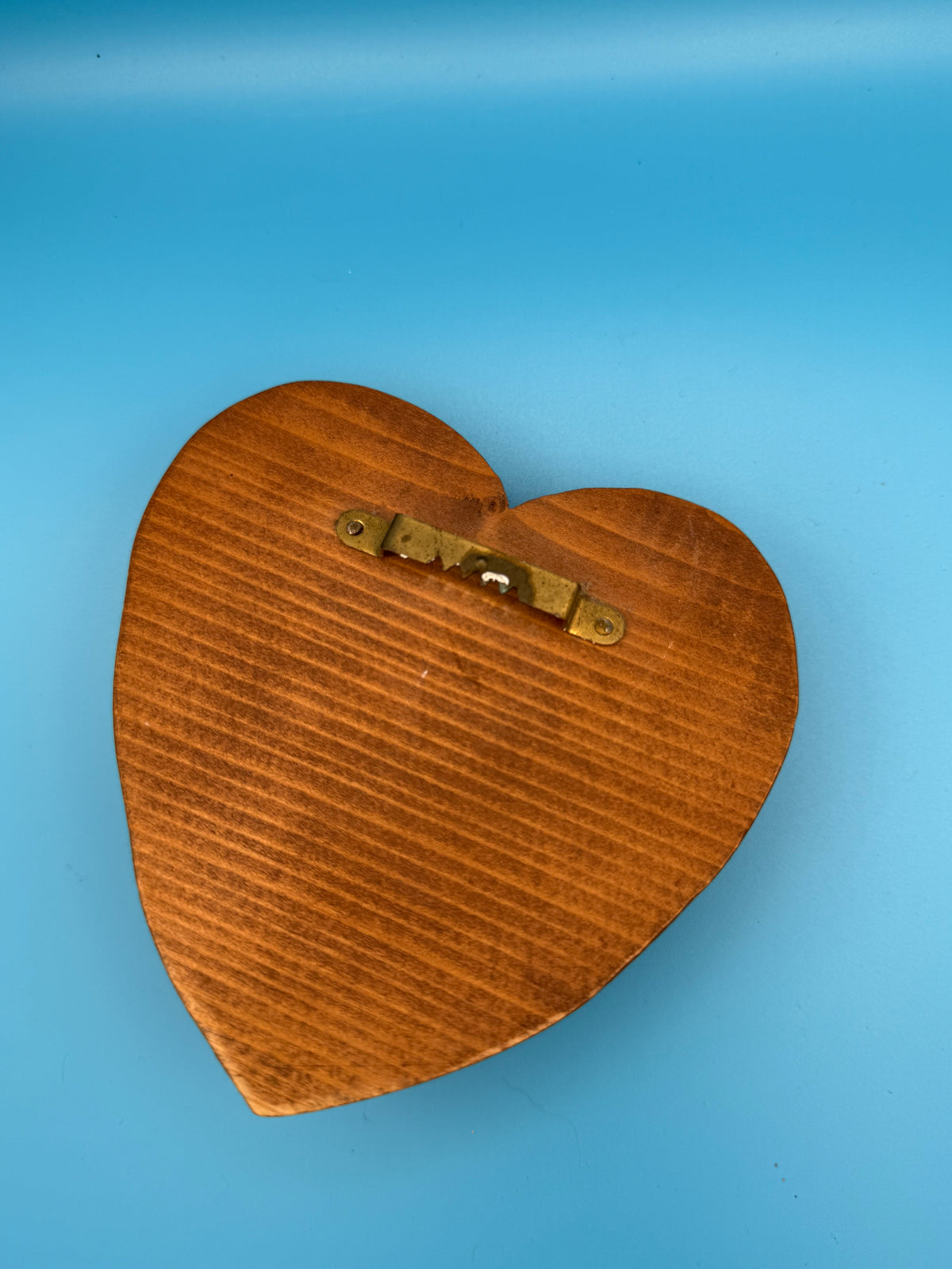 Vintage handmade wooden key holder