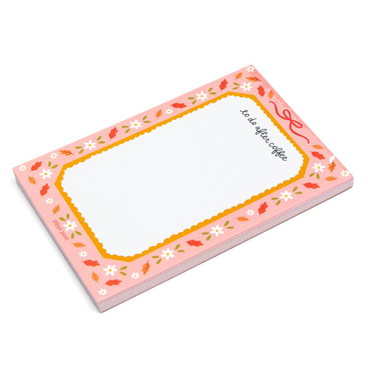 To Do After Coffee 4x6 Notepad