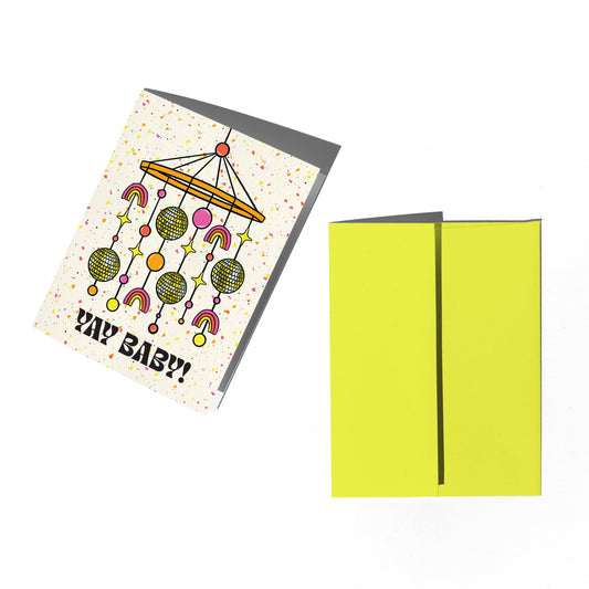 Disco Baby Card