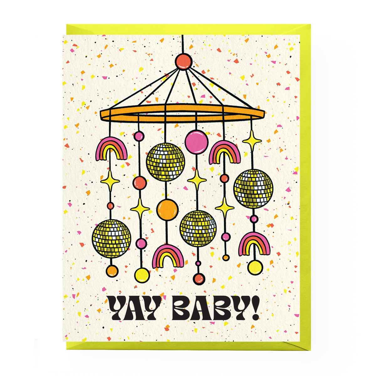 Disco Baby Card