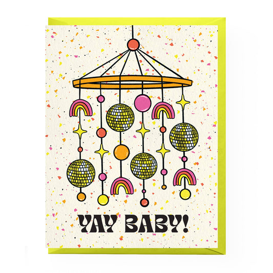 Disco Baby Card