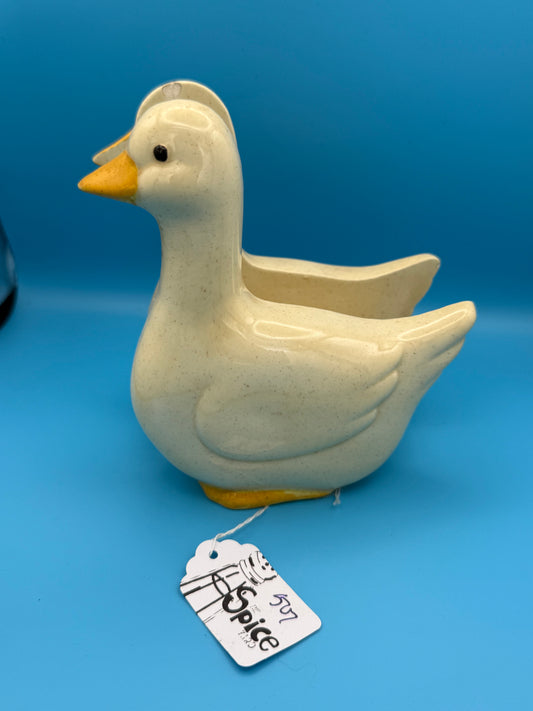 Vintage goose napkin holder