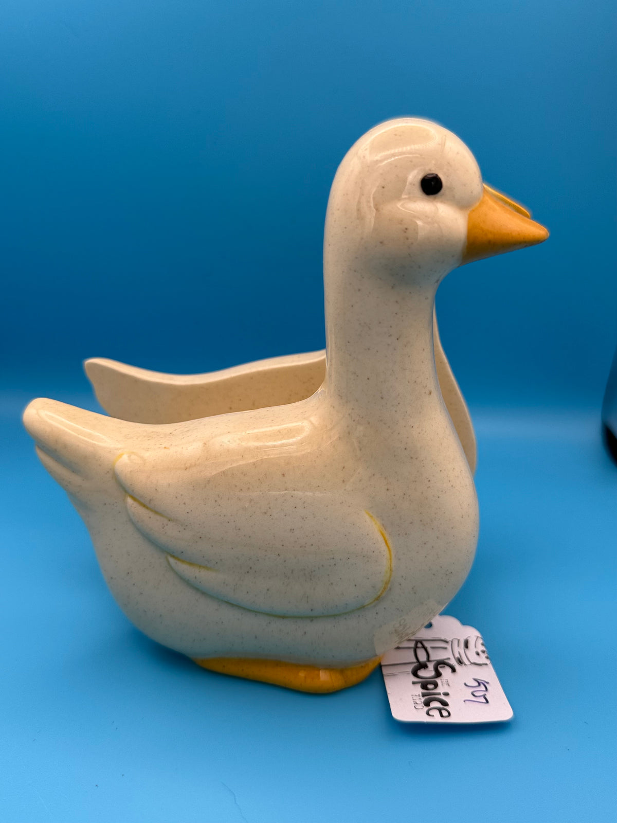 Vintage goose napkin holder