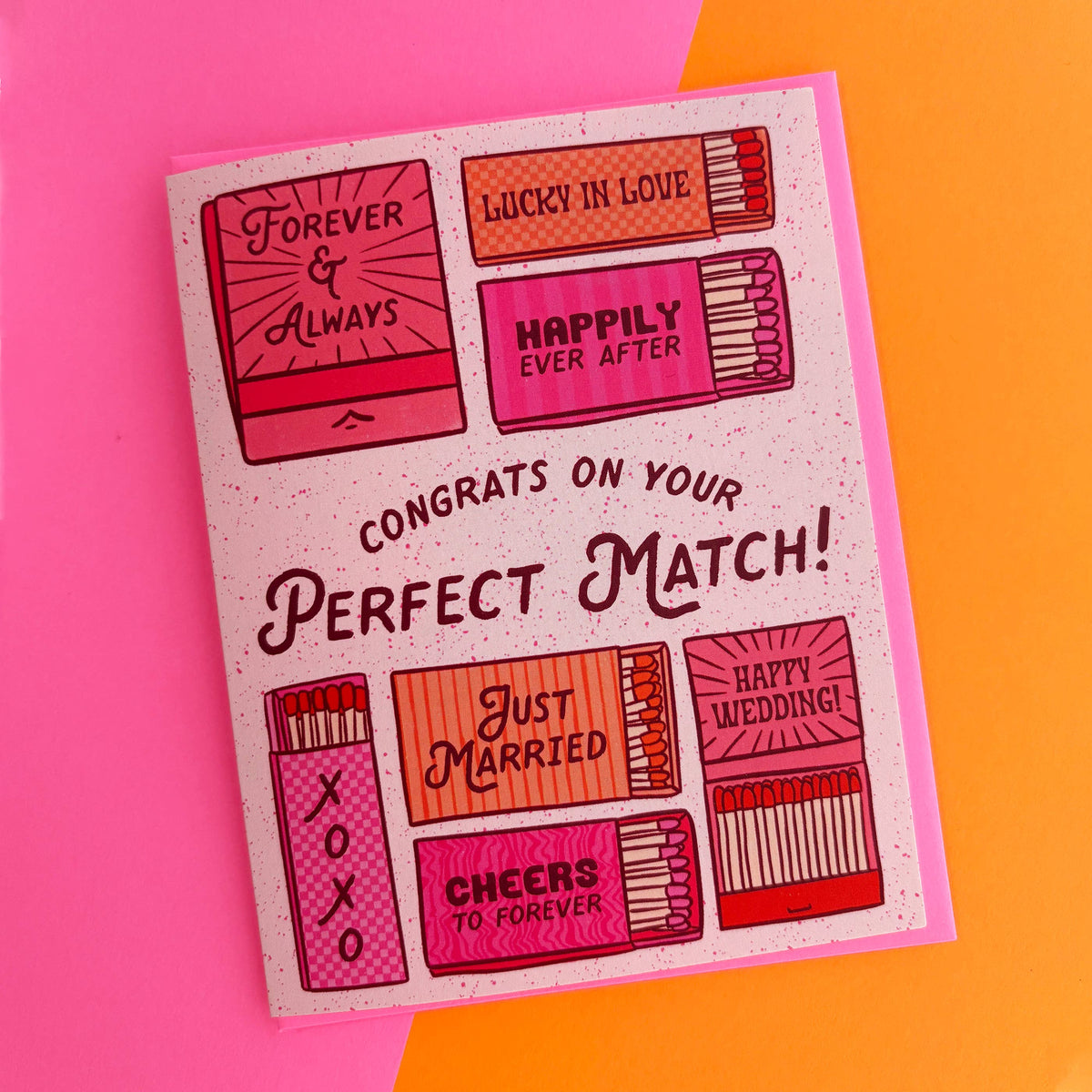 Perfect Match Wedding & Engagement Card