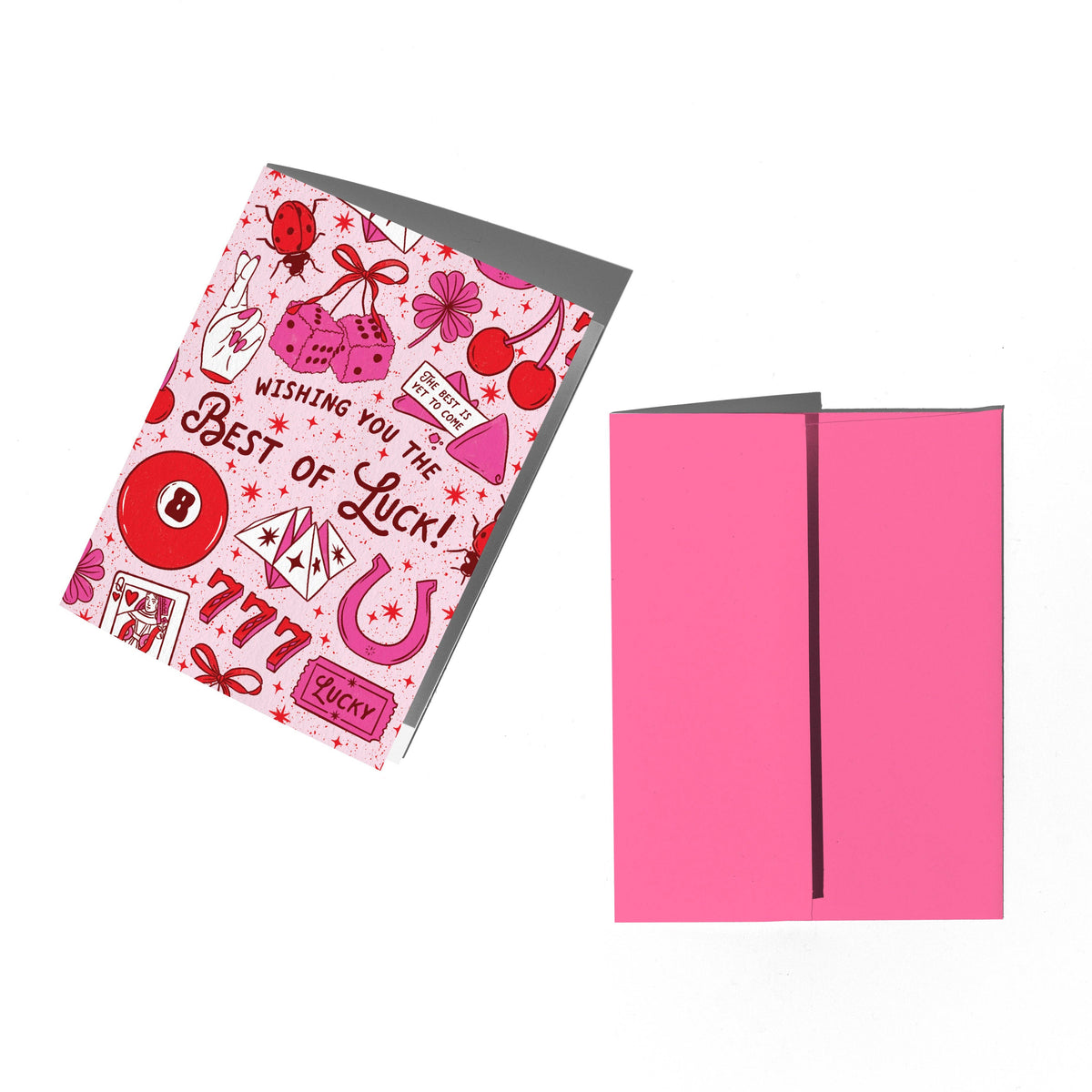 Good Luck Charms Encouragement Card