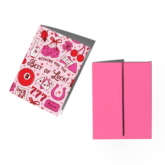 Good Luck Charms Encouragement Card
