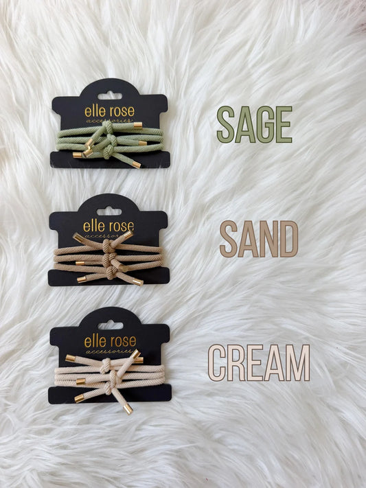 Elle Rose hair ties
